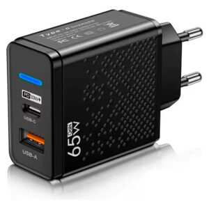 Cargador Universal Carga Rápida Dual Usb-c (pd33w) Usb-a 65w