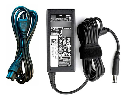 Cargador Notebook Original Dell 19.5V / 3.3A 65W (Conector 4.5×3.0mm) Reacondicionado
