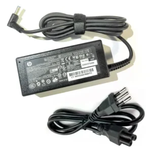 Cargador Hp 65w 19.5v 3.33a Punta Azul 4.5x3.0mm Bivolt Color Negro