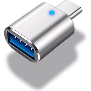 Adaptador Usb-c Macho A Usb 3.0 Hembra Aluminio Alta Calidad